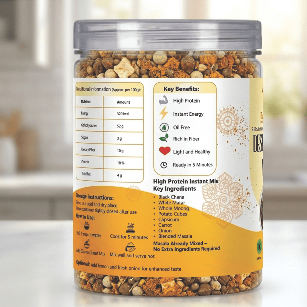 Protein Meal Box & Desi Protein Snack | BundeliHub - Bundeli Hub