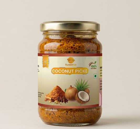Gari ka Achar | Traditional Coconut Pickle | Homemade, 100% Natural, Preservative-Free