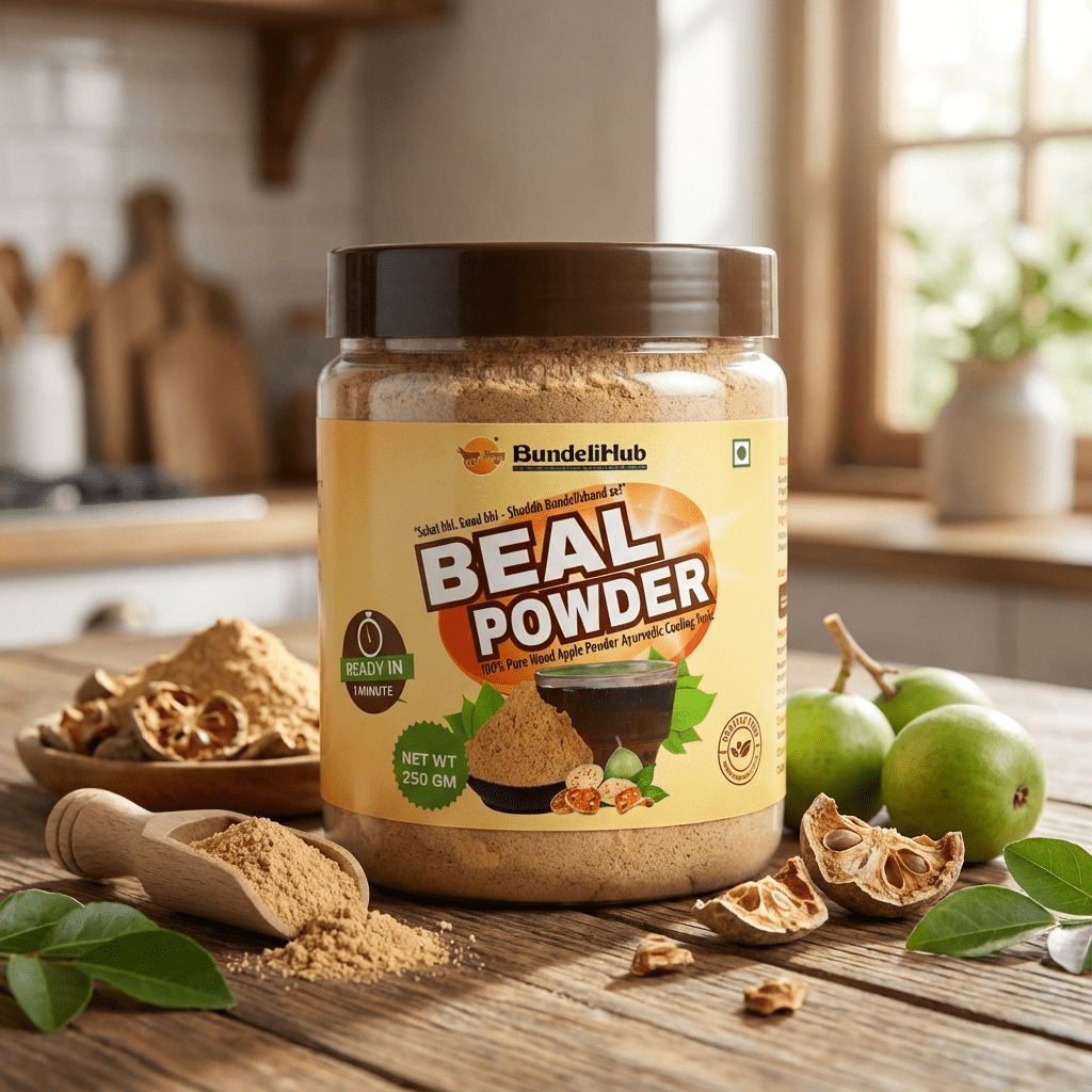 Pure Bael Powder & Wood Apple Powder | BundeliHub - Bundeli Hub