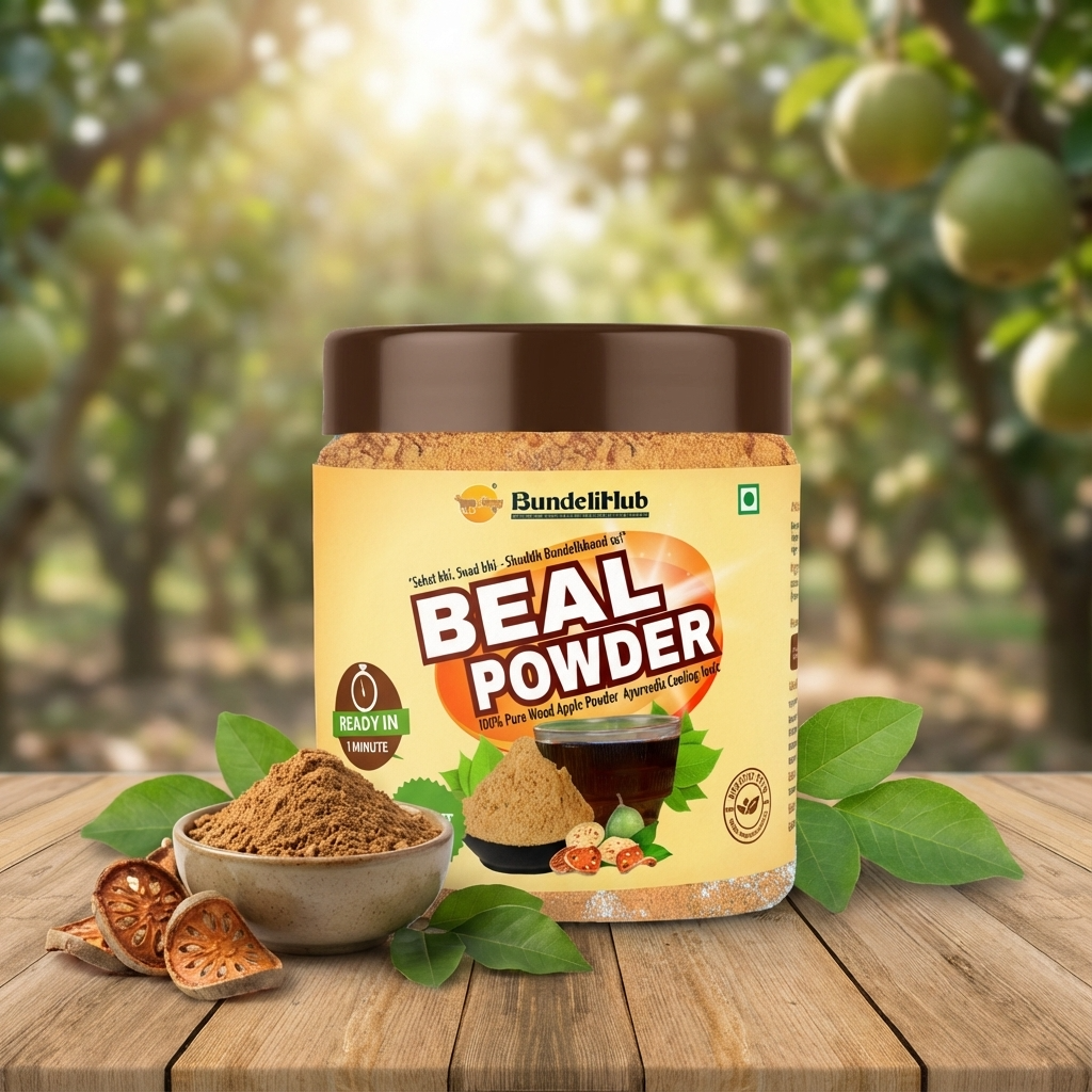 Pure Bael Powder & Wood Apple Powder | BundeliHub - Bundeli Hub