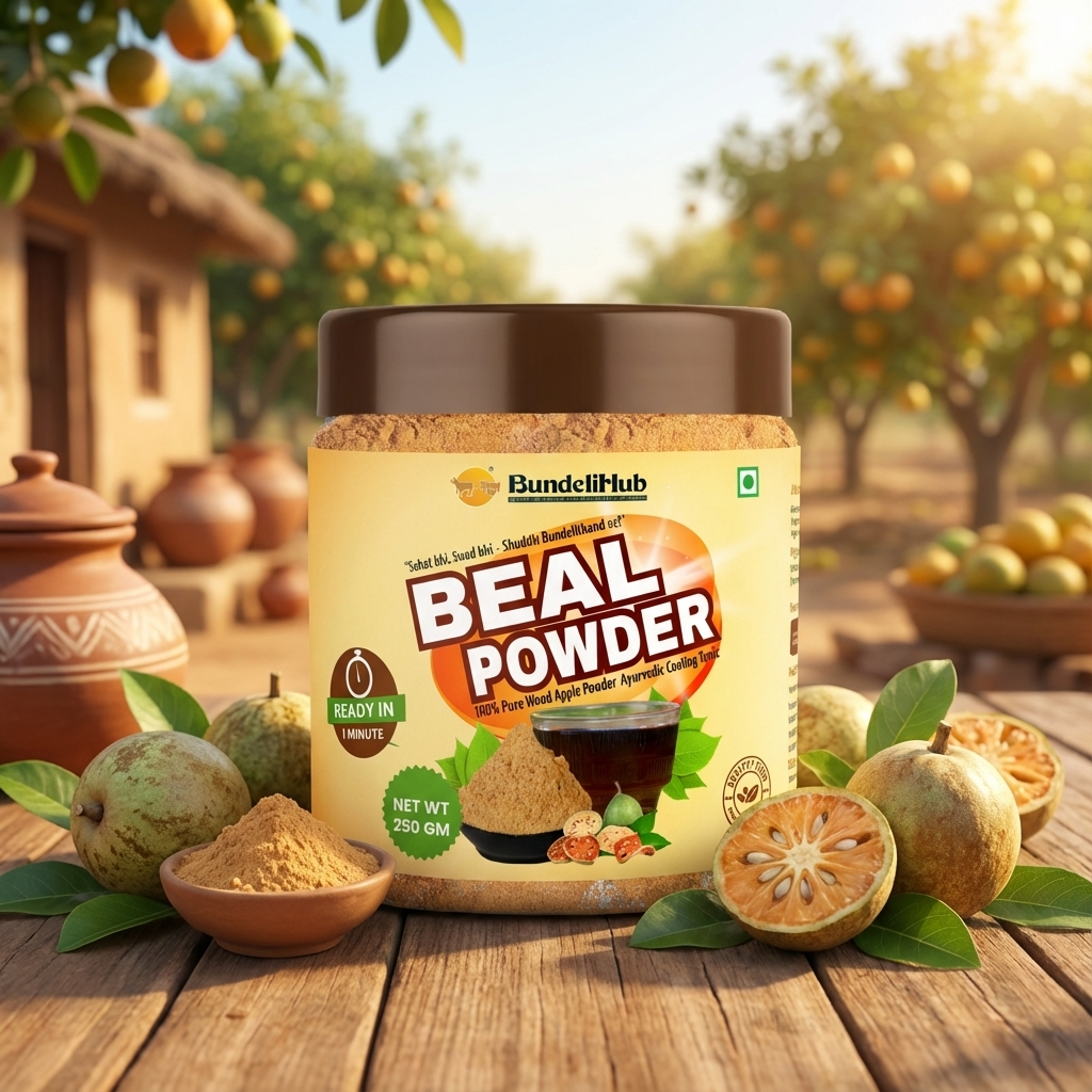 Pure Bael Powder & Wood Apple Powder | BundeliHub - Bundeli Hub