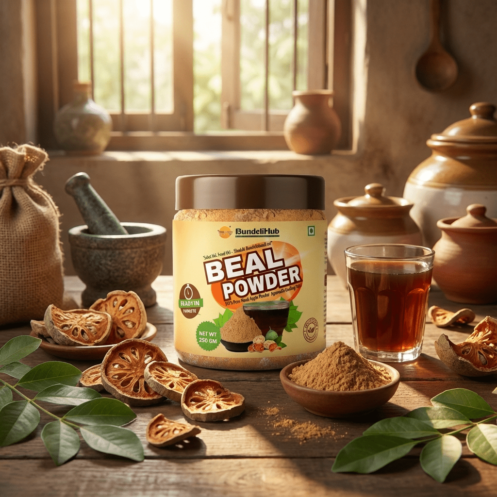 Pure Bael Powder & Wood Apple Powder | BundeliHub - Bundeli Hub