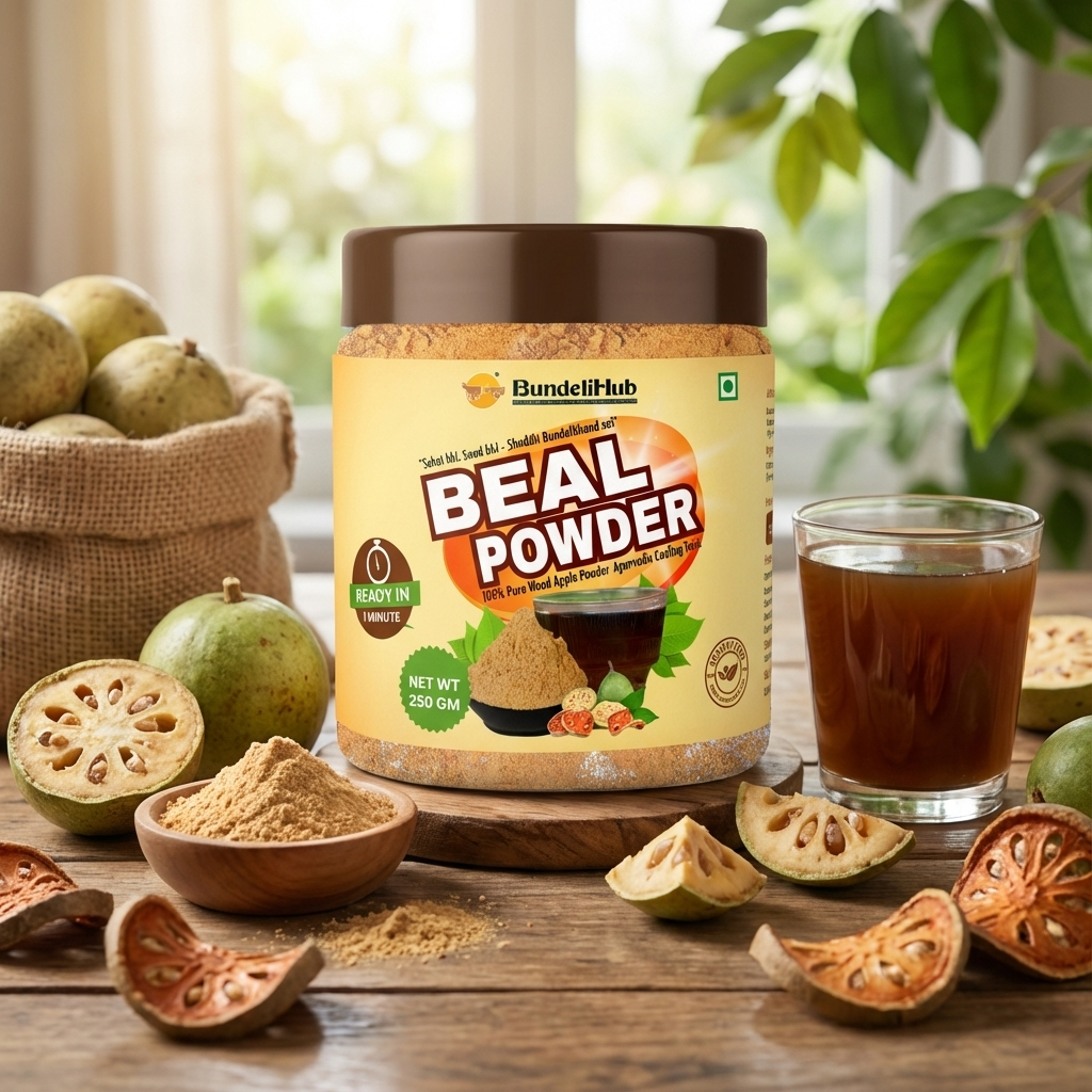 Pure Bael Powder & Wood Apple Powder | BundeliHub - Bundeli Hub