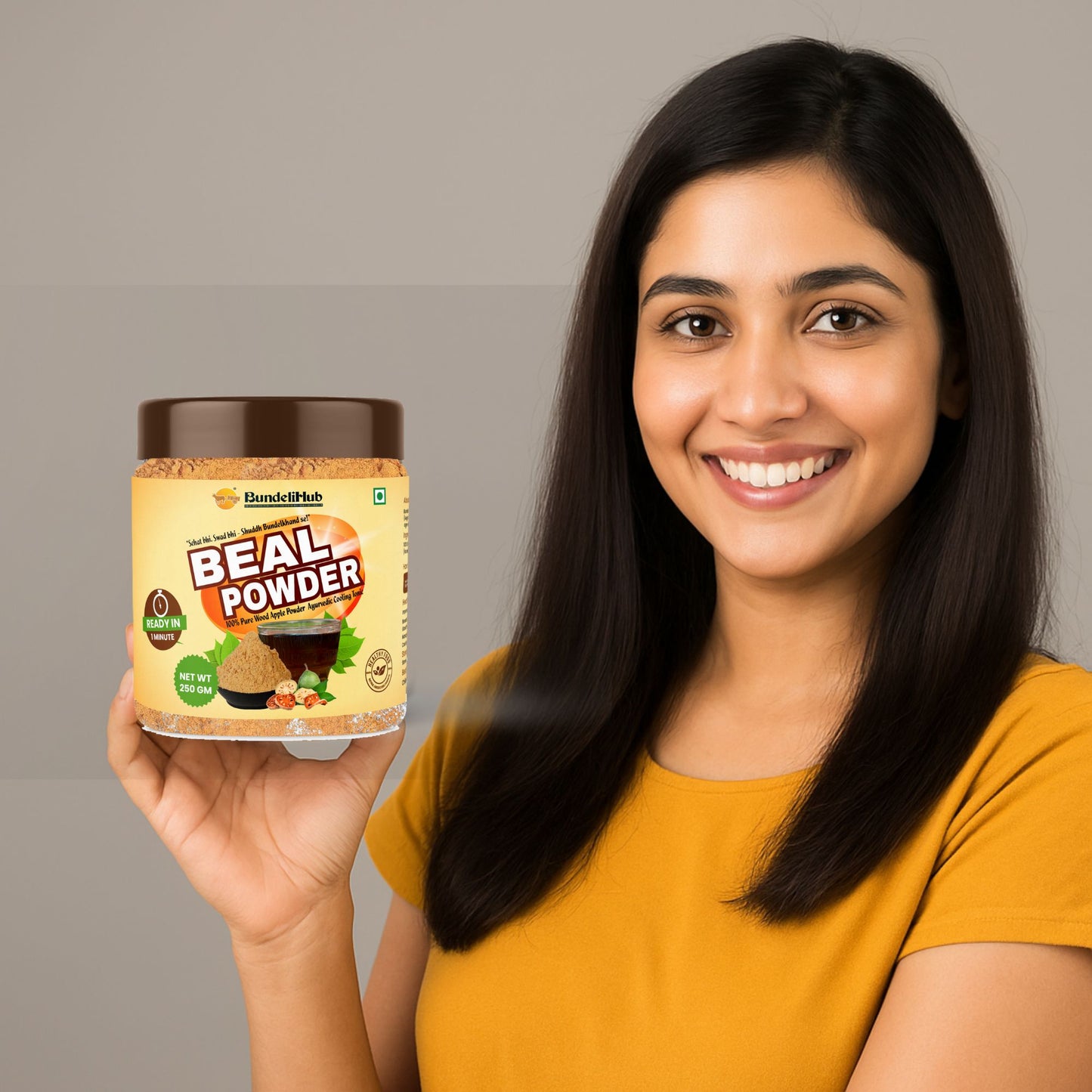 Beal Powder | 100% Natural Bael Fruit Powder | Ayurvedic Cooling Tonic – 250g