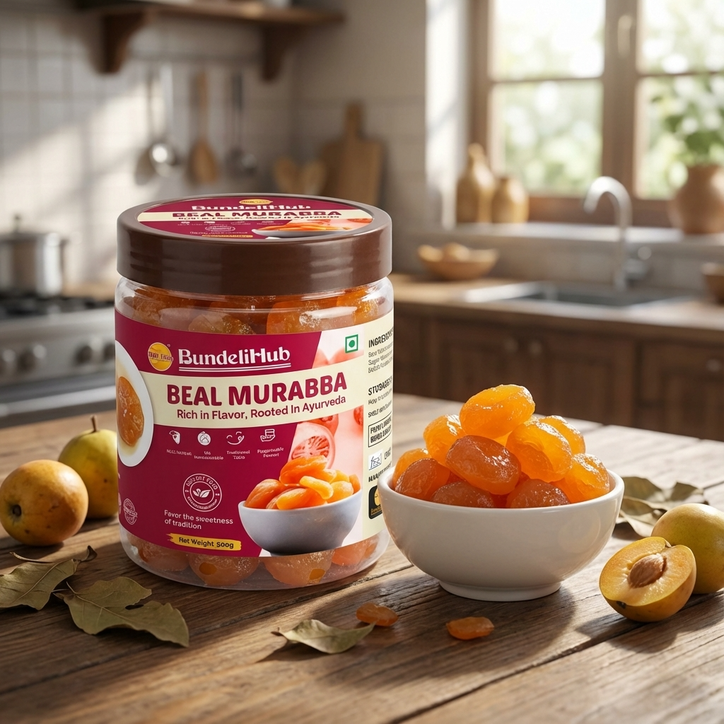 Beal Murabba | Traditional Sweet Preserve | Natural Fruit Product (500g)