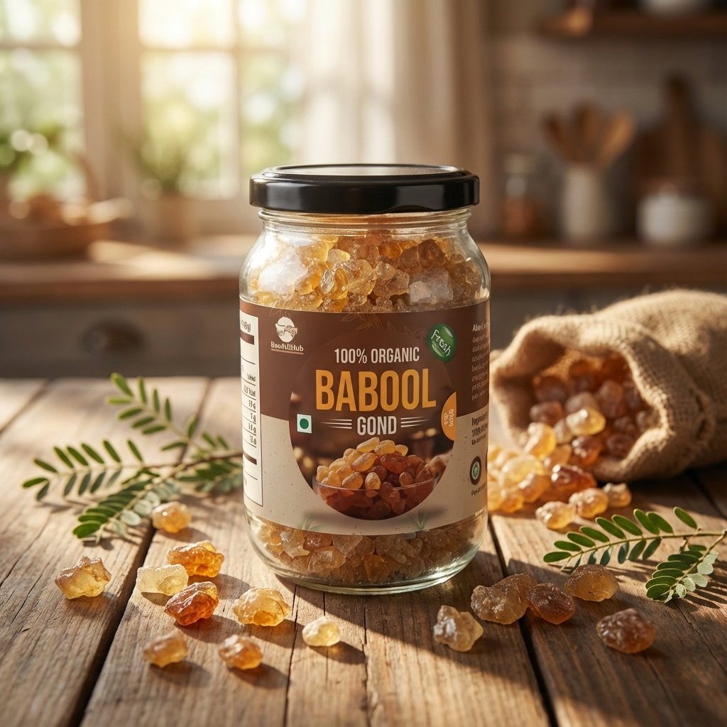 गोंद बाबुल | Edible Gum – Babul (Acacia Gum)