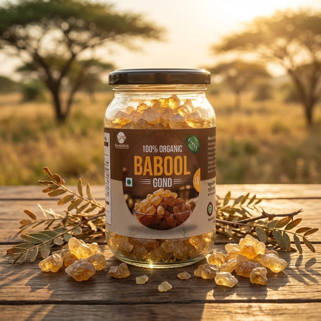 गोंद बाबुल | Edible Gum – Babul (Acacia Gum)