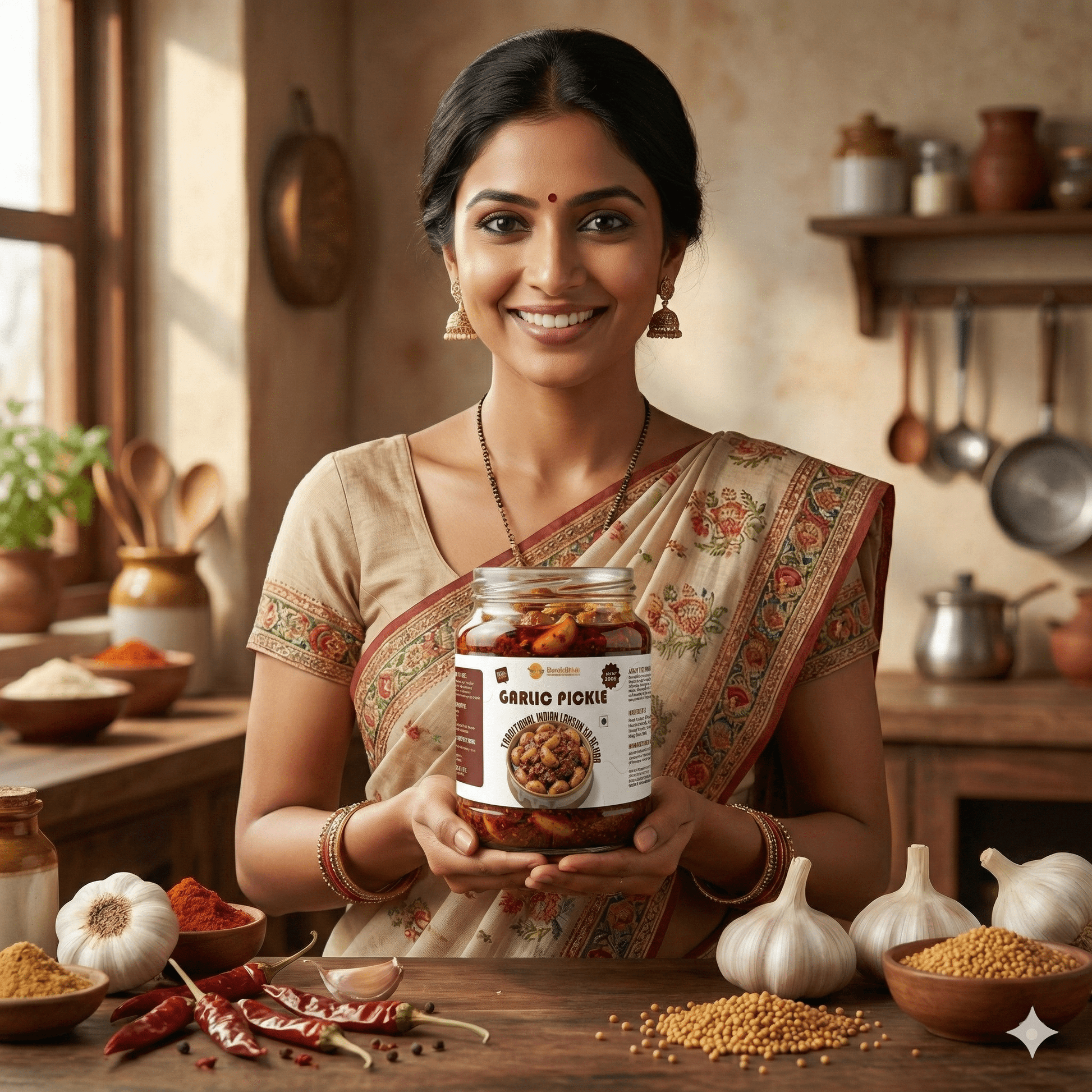 Traditional Garlic Pickle Online & Lehsun Ka Achar | BundeliHub - Bundeli Hub
