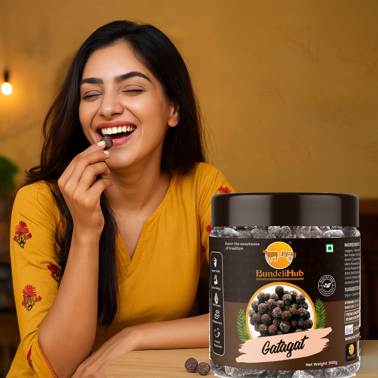 Pure Gatagat Goli & Traditional Herbal Churan Balls | BundeliHub - Bundeli Hub