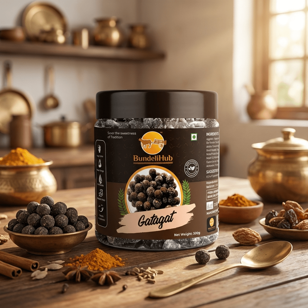 Pure Gatagat Goli & Traditional Herbal Churan Balls | BundeliHub - Bundeli Hub