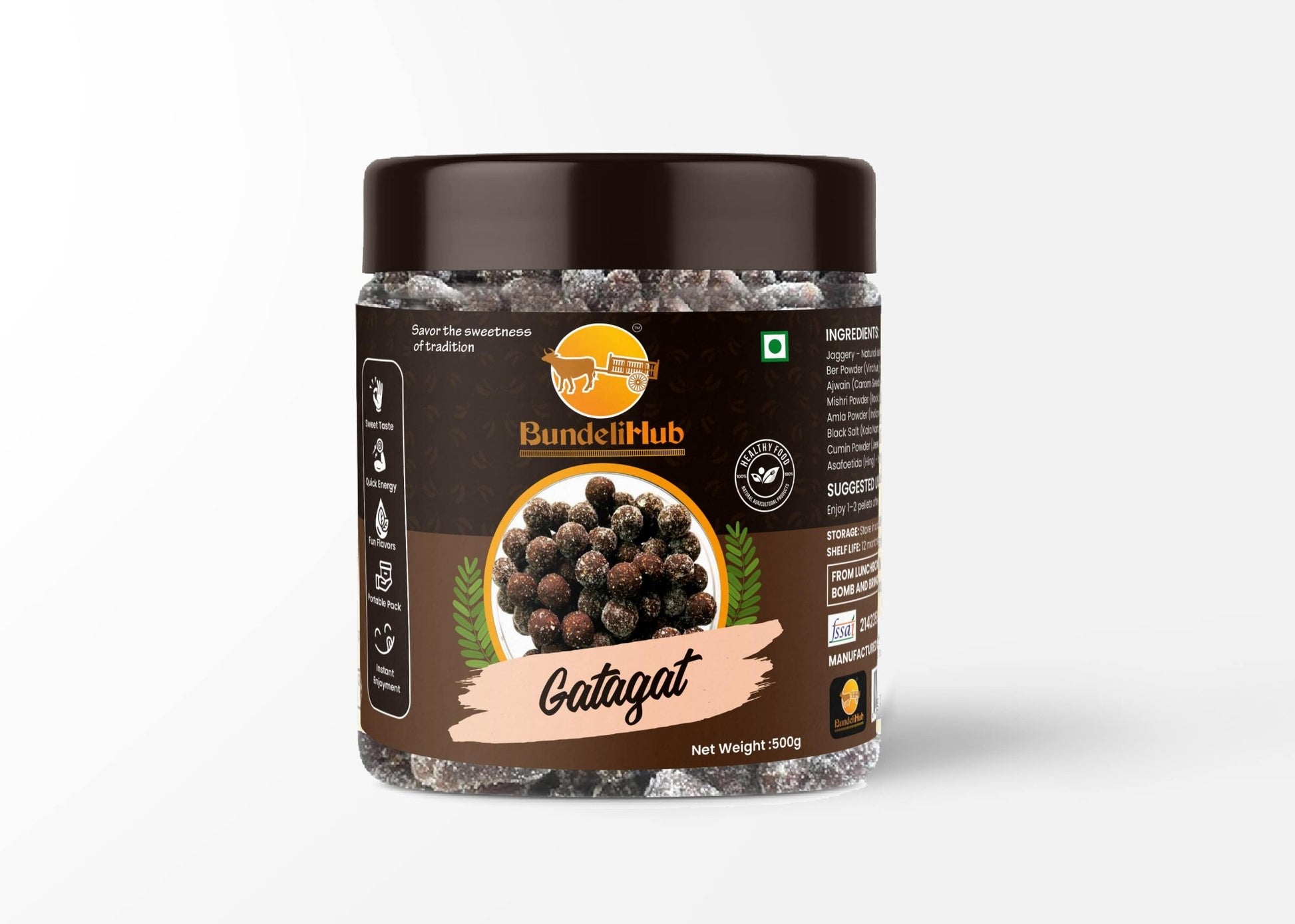 Pure Gatagat Goli & Traditional Herbal Churan Balls | BundeliHub - Bundeli Hub