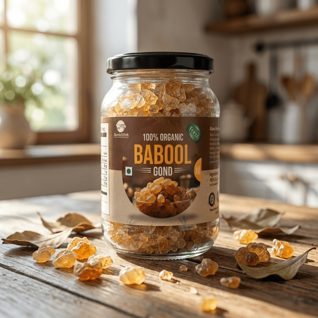 Buy Acacia Gum Online & Pure Babul Edible Gum (Babool Ki Gond) | BundeliHub - Bundeli Hub