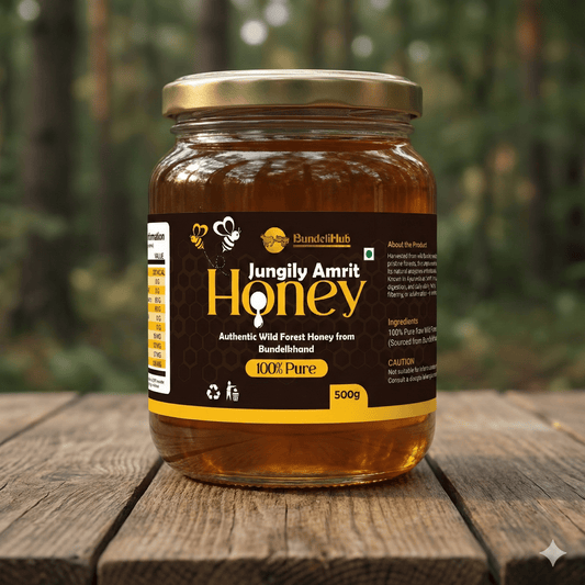 Pure Honey Online & Shuddh Shahad | Jungily Amrit Honey – BundeliHub - Bundeli Hub