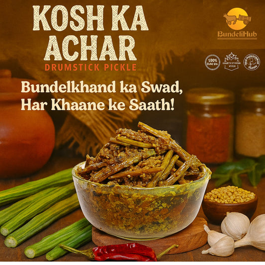 Kosh ka Achar | Homemade Drumstick Pickle | 100% Natural | No Preservatives