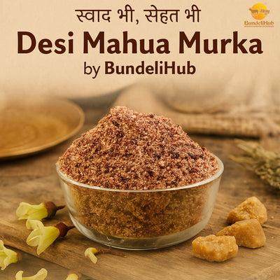 BundeliHub Mahua Murka | Traditional Sweet from Mahua Flower | 100% Natural & Preservative-Free | 250g / 500g