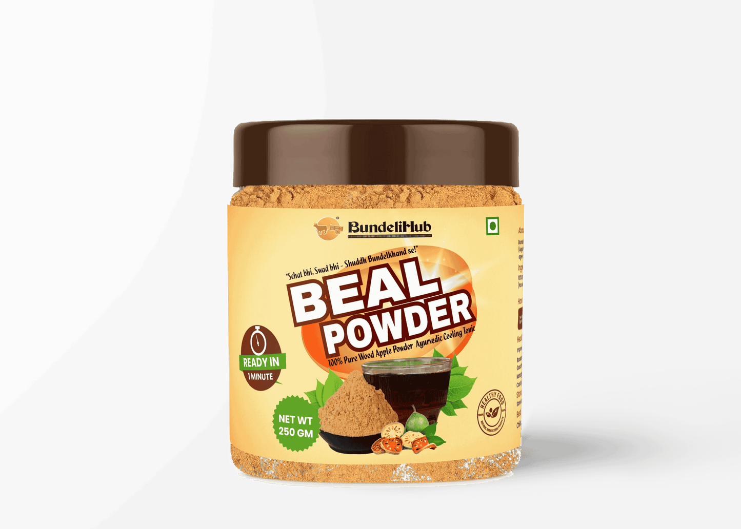 Beal Powder | 100% Natural Bael Fruit Powder | Ayurvedic Cooling Tonic – 250g