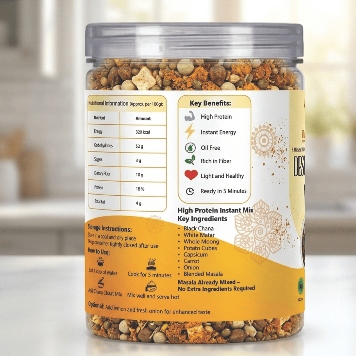 Protein Meal Box & Desi Protein Snack | BundeliHub - Bundeli Hub