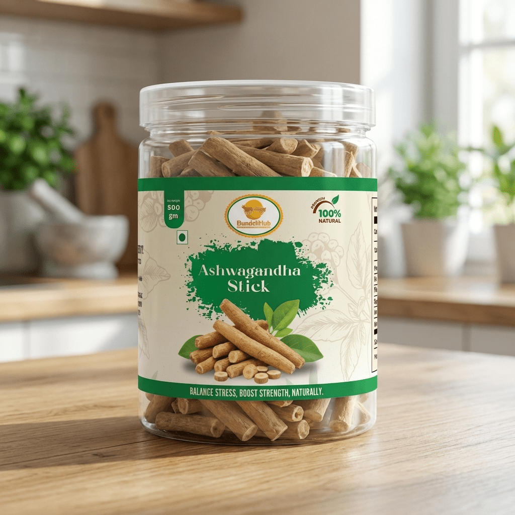 Pure Ashwagandha Root & Ayurvedic Whole Root | BundeliHub - Bundeli Hub