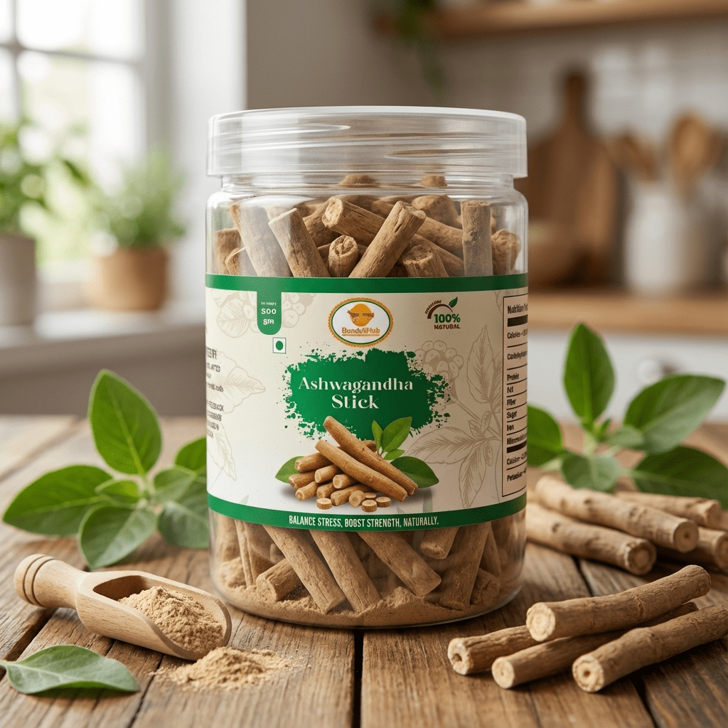Pure Ashwagandha Root & Ayurvedic Whole Root | BundeliHub - Bundeli Hub