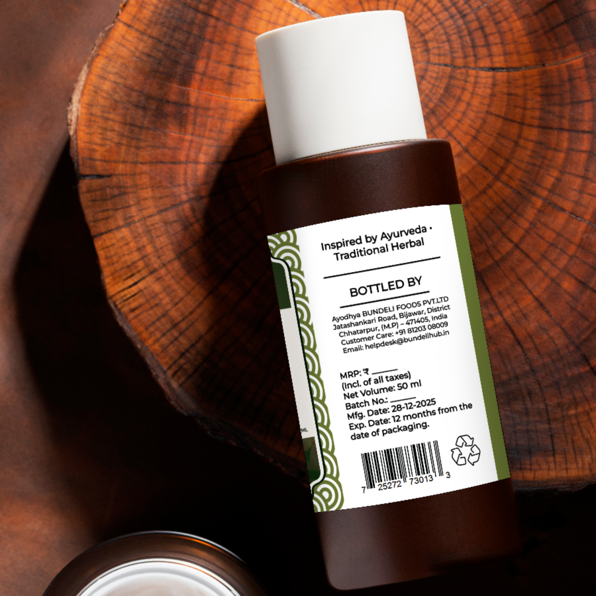 Herbal Pain Relief Oil | Ayurvedic Herbal Formula | External Use Only | 50 ml