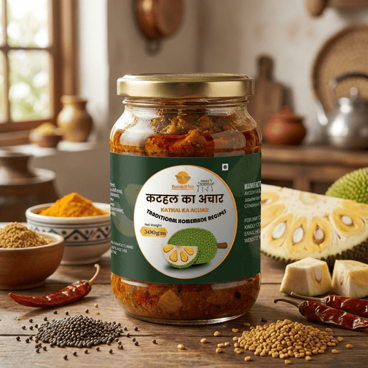 Kathal Achar - Jackfruit Pickle - Bundeli Hub