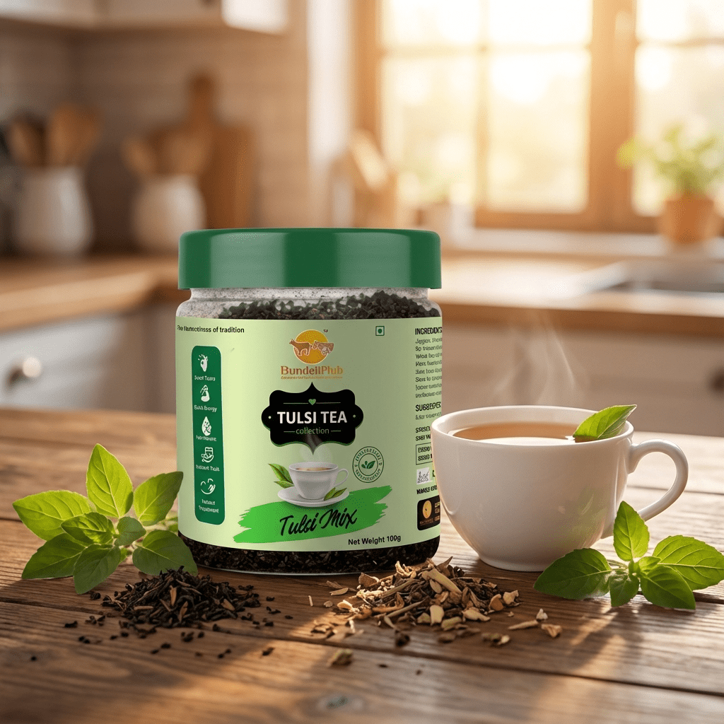 Pure Tulsi Chai & Natural Herbal Tea | BundeliHub - Bundeli Hub