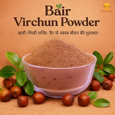 Bundeli Hub Bair Virchun Powder – Ayurvedic Digestive & Wellness Churna (250g | 500g)